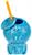 Rick and Morty Mr. Meeseeks 23oz Geeki Tiki Plastic Tumbler