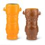Geeki Tikis The Flintstones Mug Set | Fred & Barney Tiki Mugs | Holds 28 Ounces