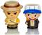 Indiana Jones & Short Round Limited Edition 18-20oz Cupful of Cute Mug Set