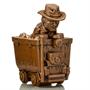 Geeki Tiki Indiana Jones In Mine Cart Limited Edition 24 Ounce Ceramic Mug