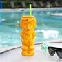 Geeki Tikis Scooby-Doo Shaggy Plastic Tumbler with Straw | Holds 20 Ounces