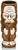 Geeki Tikis Bigfoot Ceramic Mug | Holds 16 Ounces
