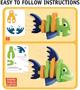 Bloco 235 Piece Construction Set | Marine Creatures