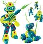 Bloco 225 Piece Construction Set | Robot Invasion