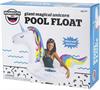 White Glitter Unicorn 4 Foot Inflatable Pool Float