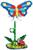Crayola Butterfly Garden 270-Piece Brickcraft Building Set