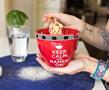 Bowl Bop Keep Calm And Ramen On Japanese Dinner Set | 16-Ounce Bowl, Chopsticks