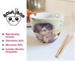 Bowl Bop Cherub Fine Art Japanese Dinner Set | 16-Ounce Ramen Bowl, Chopsticks