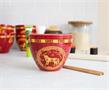 Year Of The Dog Chinese Zodiac 16-Ounce Ramen Bowl and Chopstick Set