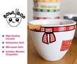 Bowl Bop Hopeless Ramentic Japanese Dinner Set | 16-Ounce Ramen Bowl, Chopsticks