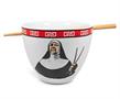 Bowl Bop Ramen Sister Nun Japanese Dinner Set | 16-Ounce Ramen Bowl, Chopsticks