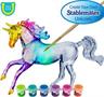 Breyer Suncatcher Unicorns Paint & Play DIY Set