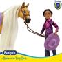 Breyer Freedom Series 1:12 Scale Model Horse Set | Charm & Western Rider Gabi