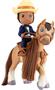 Breyer Pipers Pony Tales Horse & Rider Playset | Casey & Tuck