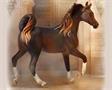 Breyer CollectA 1:18 Scale Model Horse | Arabian Mare Liver Chestnut