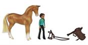 Spirit Riding Free Small Horse and Doll Set: Chica Linda and Prudence
