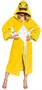 Power Rangers Adult Costume Robe, Yellow