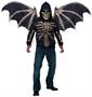 Skeleton Bone Costume Wings | One Size Fits Most