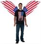 4th of July Patriot Costume Wings | One Size Fits Most