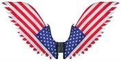 4th of July Patriot Costume Wings | One Size Fits Most