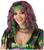 Mardi Gras Festival Adult Wig Costume | One Size Fits Most
