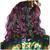 Mardi Gras Festival Adult Wig Costume | One Size Fits Most