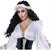 Modern Monster Bride Adult Costume Wig | One Size Fits Most