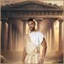 Greek God Toga Plus Size Adult Costume