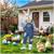 Adult Happy Easter Bunny Plus Size Costume