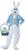 Adult Deluxe Easter Bunny Plus Size Costume