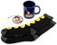 Dragon Ball Z Goku Mug, Socks, and Ornament Bundle