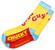 Child's Play Chucky Pint Glass and Sock Bundle