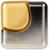 Bopster Fidget Spinner Cube | Silver & Gold
