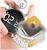 Bopster Fidget Spinner Cube | Silver & Gold
