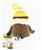 Minion Movie 5" Clip On Plush: Winter Minion (1 Eye)
