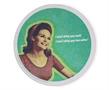 Single Retro Cork Drink Coaster - I Donâ€™t Drink Anymore/Any Less