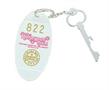 Retro Motel Key Fob - Honeypot Hotel White