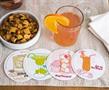 Retro Cork Coaster Set - Drinks - Set of 4