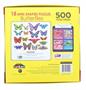 Butterflies II | 18 Mini Shaped Jigsaw Puzzles | 500 Color Coded Pieces