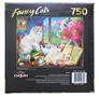 Fancy Cats Afternoon Lessons 750 Piece Jigsaw Puzzle