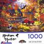 Lake Cottage By Abraham Hunter 1000 Piece Jigsaw Puzzle