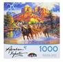 Mountain Horses by Abraham Hunter 1000 Piece Jigsaw Puzzle