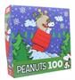 Peanuts 100 Piece Kids Jigsaw Puzzle | Snoopys Christmas Delivery