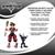 Kingdom Hearts Valor Form Sora & Soldier Exclusive Action Figure 2-Pack