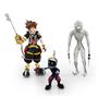 Kingdom Hearts 2 Action Figures Collection Set | Includes Sora, Dusk, & Soldier