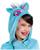 My Little Pony Rainbow Dash Girls Hooded Costume Jumpsuit