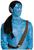 Avatar 2 Jake Sully Reef Look Deluxe Adult Costume Wig