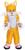Sonic The Hedgehog Inflatable Tails Child Costume | One Size Fits Most