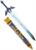 The Legendo Of Zelda Link Light-Up Master Sword Costume Accessory