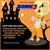 Sonic Movie 3 Tails Inflatable Adult Costume | One Size Fits Most